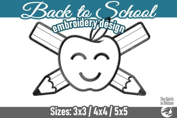 Back to School Apple and Pencils Vol 2 Design Review