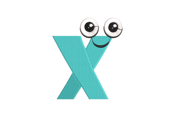 Funny Letter X Embroidery Design Review for Small Business Merch