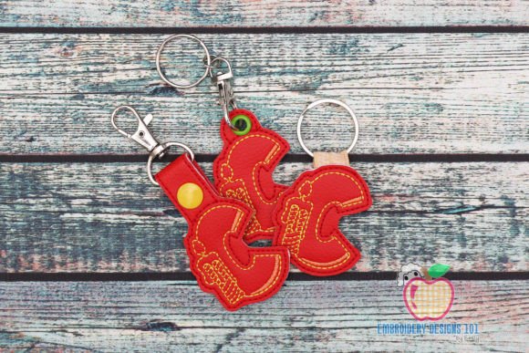 Letters C Keyfob Keychain ITH: A Designer's Review