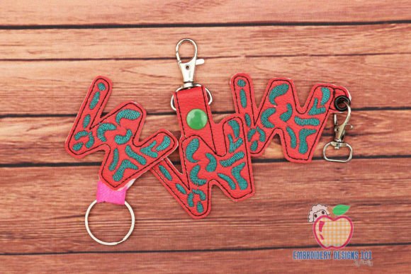 LETTERS W Keyfob Keychain ITH: Boutique Sweatshirt Review