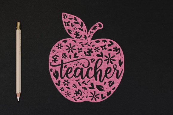 Teacher Apple Made of Flowers: A Designer’s Review